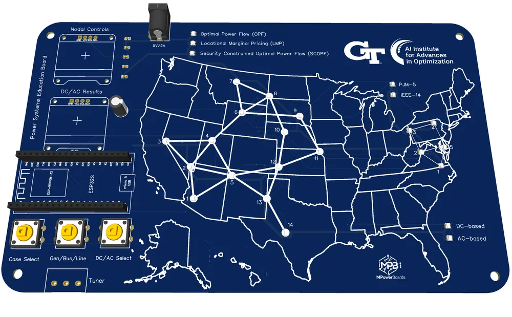 MPowerBoards Power Systems Education Board